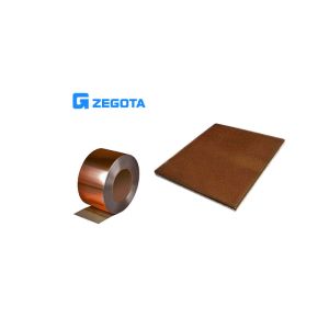 Buy cheap Lightweight Copper Clad Aluminum Sheet With High Electrical Conductivity from wholesalers