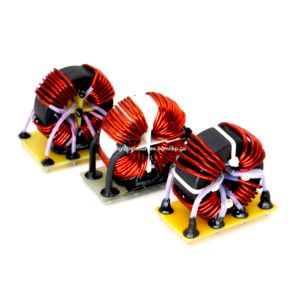 Customized 4 Phase Fixed Common Mode Power Line Choke Inductors for 4 Line