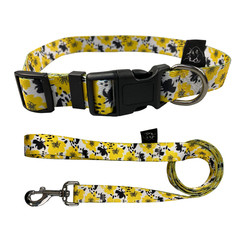 Small Medium Large Classic Dog Collar With Quick Release Buckle