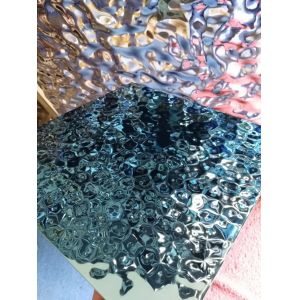 China Water Ripple Pattern Embossed Stainless Steel Sheet Manufacturers In