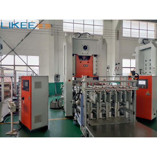 Buy cheap Mitsubishi PLC Automatic 80 Tons Aluminum Foil Tray Making Machine from wholesalers