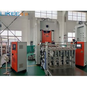 Buy cheap Mitsubishi PLC Automatic 80 Tons Aluminum Foil Tray Making Machine from wholesalers