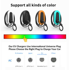 Buy cheap 22KW 32A EV Charging Station 3 Phase Level 2 Type 2 Electric Car Charger ECM-RED from wholesalers