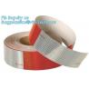 Buy cheap Tape Red&White Reflective tapes/sheeting/marks for vehicle,Aluminized avery CE mark conspicuity metalized reflective tape from wholesalers