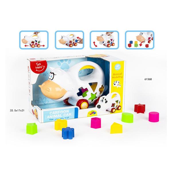 Buy cheap Educational Shape Sorting Matching Baby Blocks Toys Car Set 9Pcs PP Plastic Material from wholesalers
