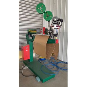 Buy cheap Affordable Manual Double Servo Box Stitching Machine for 600 KG Corrugated Carton Box from wholesalers