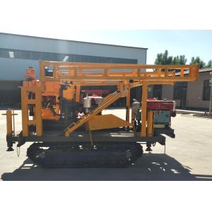 Buy cheap 65KW Hydraulic Diesel Engine 200m Portable Well Drilling Rig from wholesalers