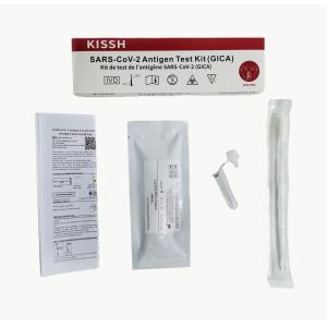 Buy cheap SARS-CoV-2 Colloidal Gold Antigen Test Kit 18.5*5*1.5cm 1 test / kit from wholesalers
