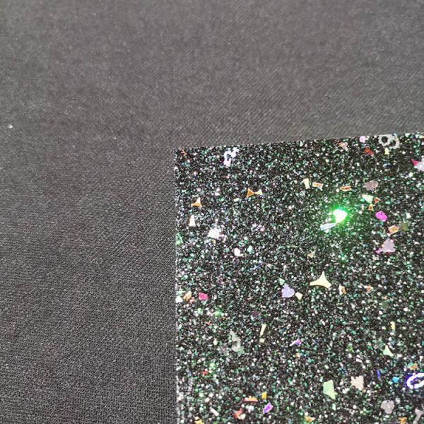 Buy cheap Colorful Artificial Chunky Glitter Fabric For Decoration from wholesalers