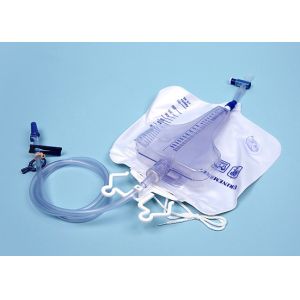 Buy cheap Medical Urine Drainage Bag System Collection T Valve With Anti Reflux Drip Chamber from wholesalers