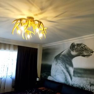 Faux antler ceiling chandelier lights Fixtures (WH-AC-21)