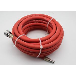 Buy cheap ID 8mm L 10m WP 20 BAR BP 60 BAR Rubber Air Hose , 1/4