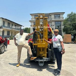 Portable Tractor Mounted Hydraulic Drilling Rig For Water Well Rock Drill