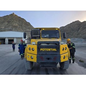 Buy cheap Heavy Duty Underground Mining Equipment Dump Truck 2400mm Loading Height from wholesalers