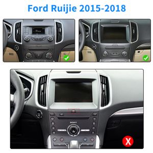 Buy cheap Ford Edge 2015-2018 Android 11 Car Radio 9'' Touch Screen GPS Android Wireless Carplay from wholesalers