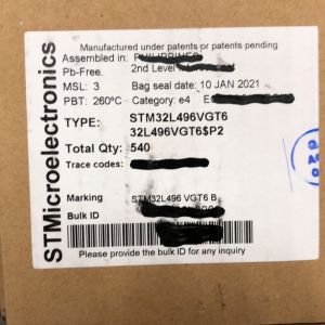 Buy cheap STM32L496VGT6 2.4GHz LTE Modem Module Antenna Low power consumption from wholesalers