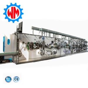 Buy cheap Full Servo Pet Disposable Diaper Making Machine Easy Operation from wholesalers