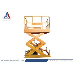 Buy cheap Stationary Hydraulic Scissor Lift Table with 2000kg Load Capacity from wholesalers