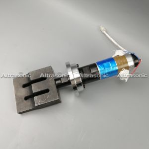 Buy cheap 20kHz Ultrasonic Piezoelectric Transducer Applied To Surgical Mask Making Machine from wholesalers