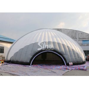 Buy cheap Outdoor 15m Dia. giant inflatable dome tent with removable doors from Sino Inflatables from wholesalers