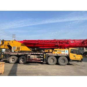 Folding 19 Years Sy 80t Car Crane with Maximum Lifting Weight 16t and Folding