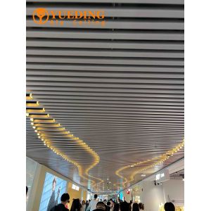 Buy cheap 6063-T5 Aluminum Square Tubes Art Curved Fireproof Moisture Resistant from wholesalers