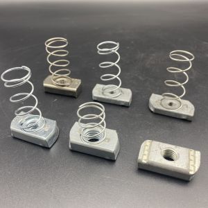Buy cheap 3/8'' 1/2'' Electrical Galvanized Channel Spring Nuts from wholesalers