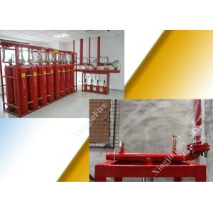 Buy cheap Library Electrical FM200 / Hfc - 227ea Gas Suppression System 90L Cylinder from wholesalers