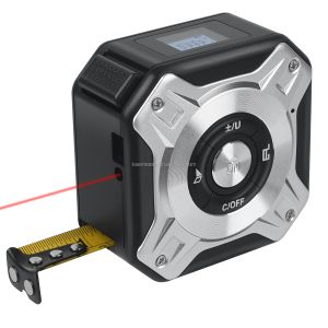 Buy cheap Multifunction USB Charging Tape Measure Rangefinder Electronic Ruler Infrared Measuring Instrument OEM Laser Distance Meter from wholesalers