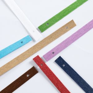 Buy cheap 37cm Degradable Paper Ribbon Handle Eco Friendly Gift Paper Ribbon from wholesalers