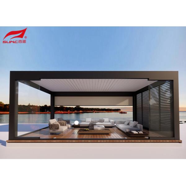 Buy cheap Upgrade Your Garden Design With Motorized Aluminum Pergola Remote Control Or Smart Home Integration from wholesalers