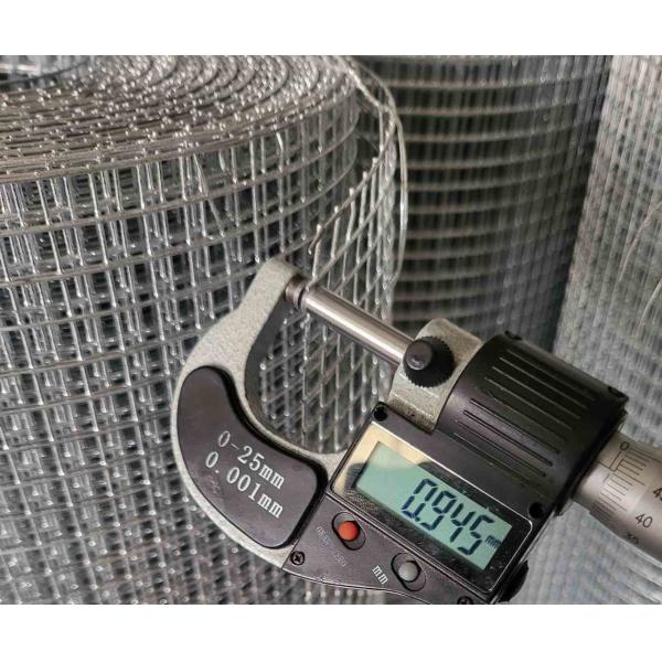Buy cheap 2.5-25cm Hole 1 2 Galvanized Welded Wire Mesh With 1mm-10mm Diameter 0.4-2m Width Range from wholesalers