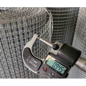 Buy cheap 2.5-25cm Hole 1 2 Galvanized Welded Wire Mesh With 1mm-10mm Diameter 0.4-2m Width Range from wholesalers