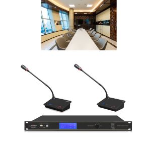 Buy cheap GESTTON Table Top Wireless Conferencing System IR SYNC Configuration from wholesalers