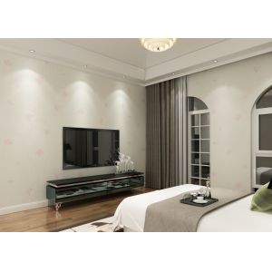 Buy cheap Bedroom Wall Paper / Rustic Floral Wallpaper With PVC Materials , 1.5kg Weight from wholesalers