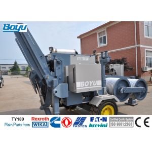 Buy cheap 325hp 190KN Stringing Hydraulic Cable Laying Puller Transmission Line Stringing Equipment from wholesalers