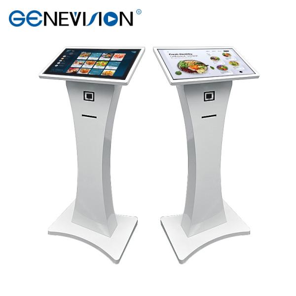 Buy cheap Touch Screen K Type Floor Standing Signage With Printer Scanner from wholesalers