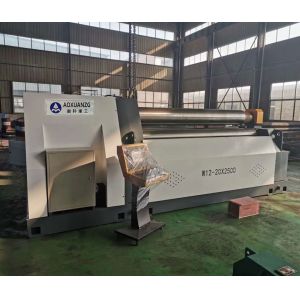 Buy cheap Carbon Steel CNC Hydraulic 4 Roll Plate Bending Machine 20x2500MM from wholesalers