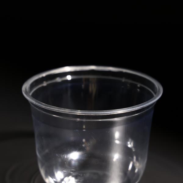 Buy cheap 360ML Clear PET Plastic Drinking Cups with FDA Certification and Stackable Feature from wholesalers