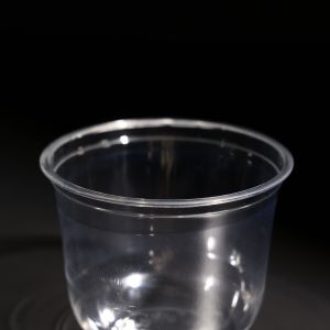 Buy cheap 360ML Clear PET Plastic Drinking Cups with FDA Certification and Stackable Feature from wholesalers