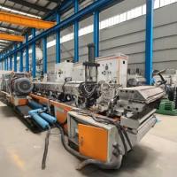 China Customizable 33 1 Screw Length Plastic Extrusion Machine with PLC Control System for sale