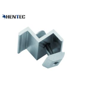 Buy cheap End Clamp Solar Roof Mounting Systems Custom Aluminum Extrusions With Cutting / Drilling from wholesalers