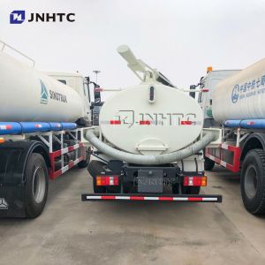 SINO HOWO 4x2 6 Tyres Small Vacuum Sewage Suction Truck 3000L 5000L 6000L