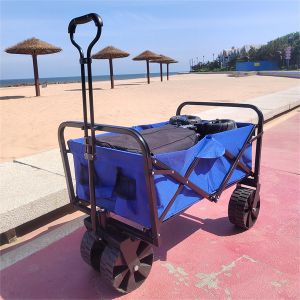 Buy cheap PP Wheel Retractable Collapsible Folding Wagon Garden Transporting Cart from wholesalers