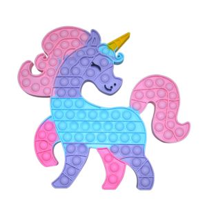 Buy cheap Unicorn Penguin Desktop Puzzle Kids Silicone Educational Toys Decompression Press from wholesalers
