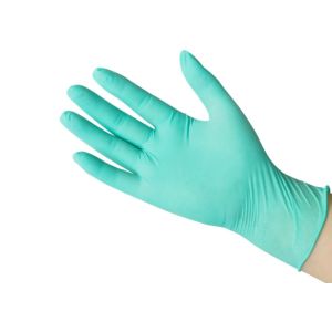 Smooth Surface Disposable Plastic Gloves Good Elasticity Easy To Wear