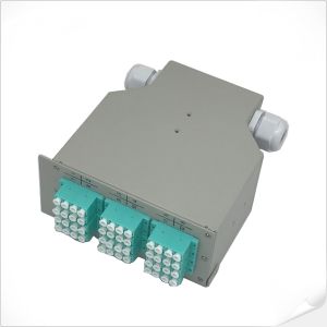 Buy cheap 12LC Quad Din-rail Mount Fiber Patch Panel from wholesalers