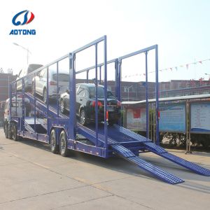 10 Car Carrier Semi Trailer with 12R22.5 Tyres and 40t Payload