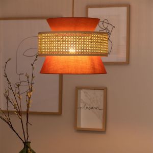 Buy cheap New Handmade Orange Bamboo Fabric Colorful Luxury Simple Japanese lamp(WH-WP-58） from wholesalers