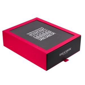 Luxury Printed Packaging Box Matt Lamination Drawer Printed Cardboard